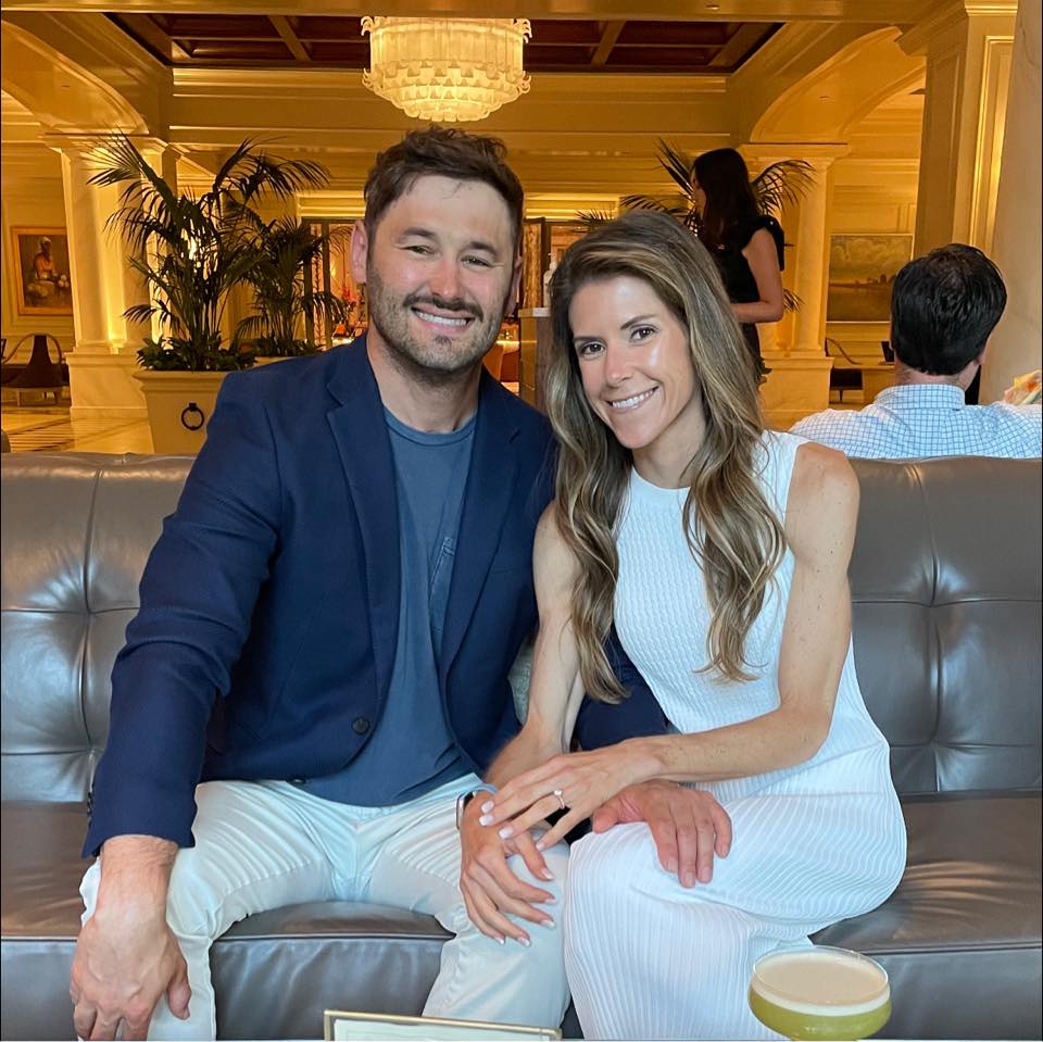 Dr. Taylor Walden and his wife